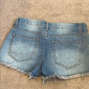 Jean shorts